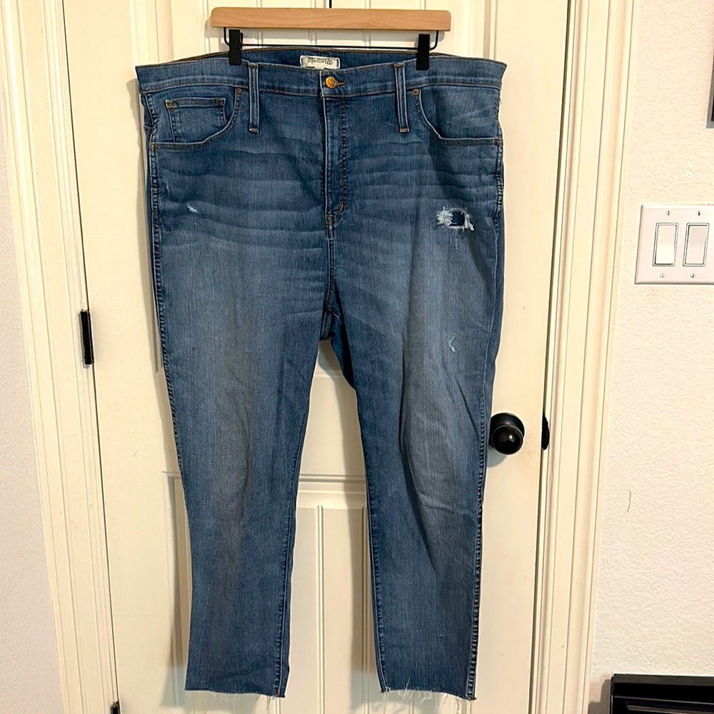 Madewell Stovepipe Jeans sz 36